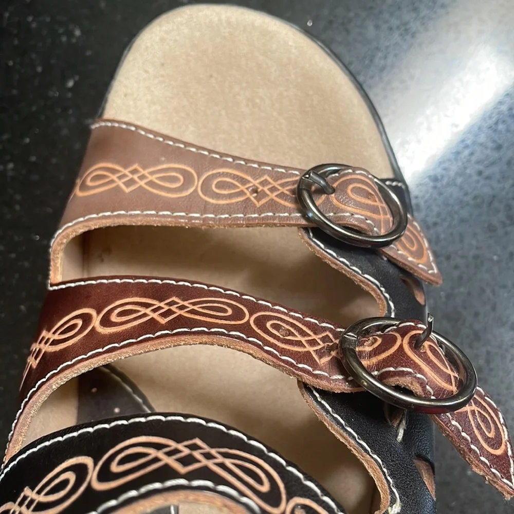 L’Artiste Burbandale Spring Step Sandals Size 39  8 1/2 - Picture 6 of 14